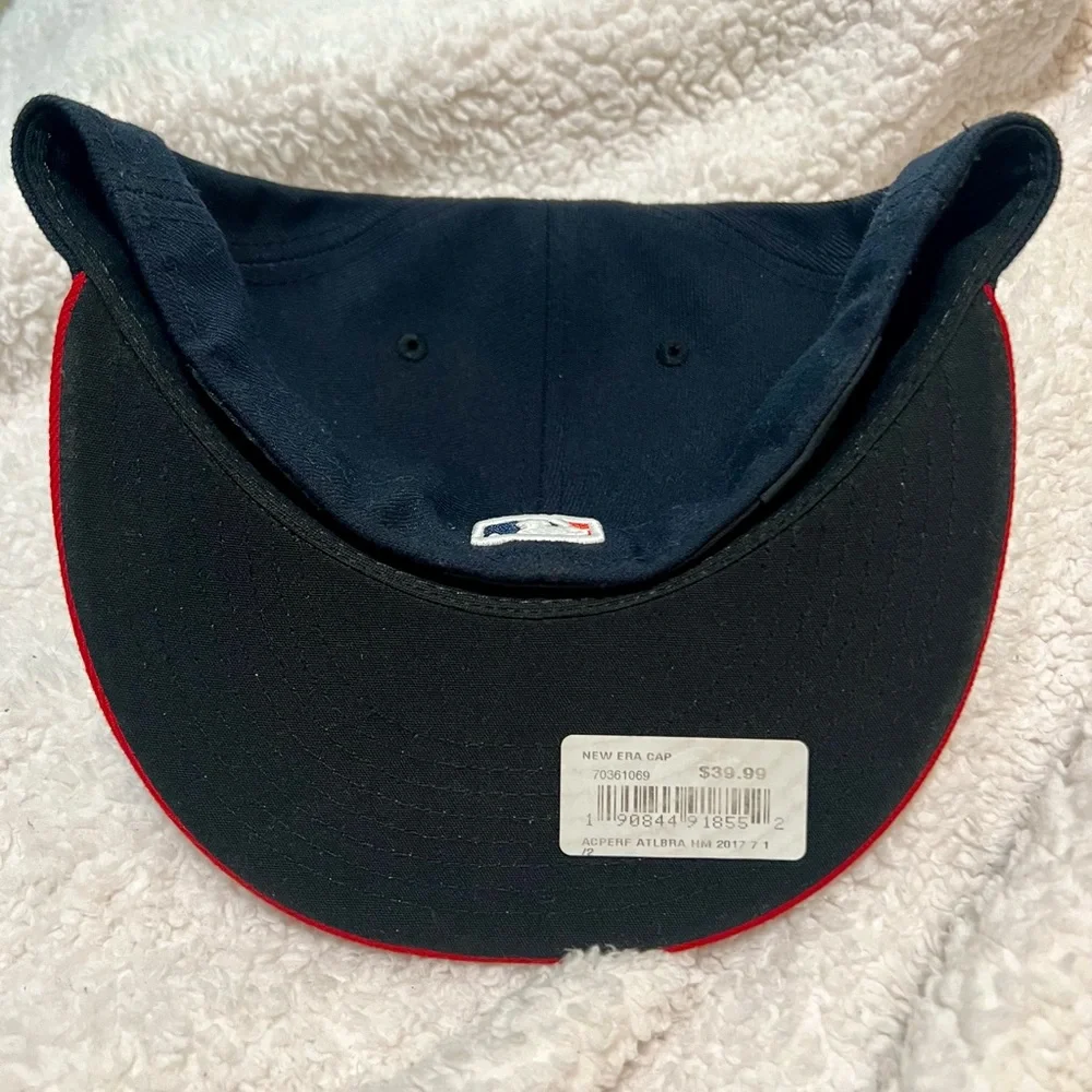 New Era 59FIFTY Atlanta Braves MLB Cap Hat Baseball - Picture 3 of 5